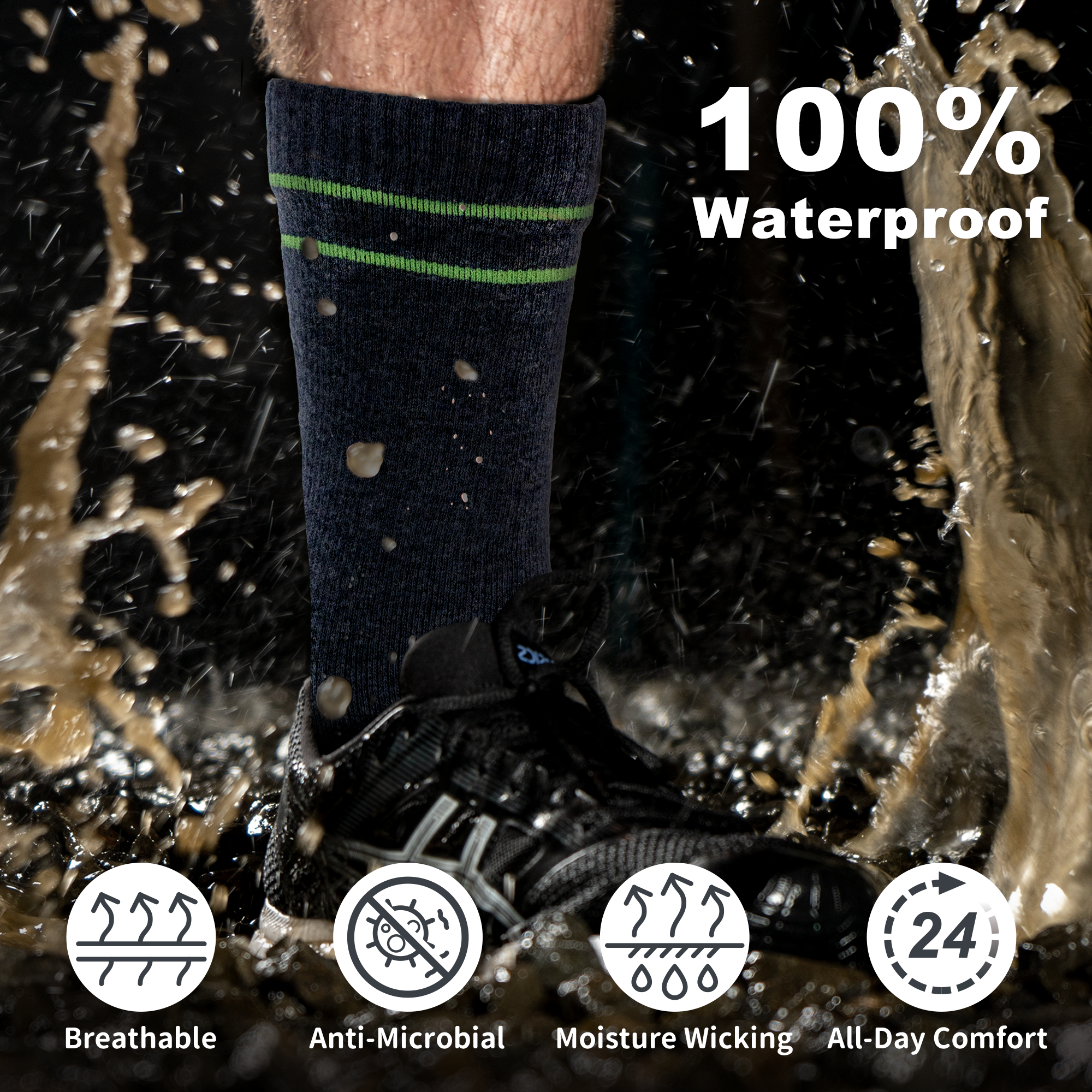 MOUNTAIN Waterproof Socks